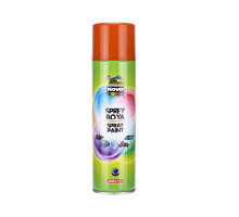 Краска аэрозольная 200мл оранжевая, NOVA COLOR NC-807 (15)