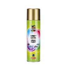 Краска аэрозольная 200мл золотая, NOVA COLOR NC-811 (15)