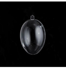 Forma din plastic "Ou" 5buc., 9cm, Santi 740894