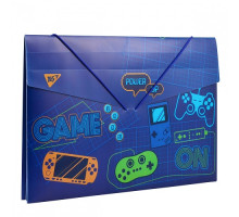 Mapa plastic cu elastic A4+ (38*25см) "GAME" YES 491685