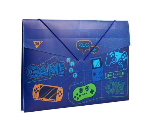 Mapa plastic cu elastic A4+ (38*25см) "GAME" YES 491685
