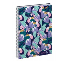 Caiet spira laterala A5 64file, punctat "Hotch Potch" YES 151618 (3/60)