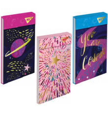 Блокнот А7+, 50л. чистый лист, на склейке "Cosmos" YES 151645 (6/390)