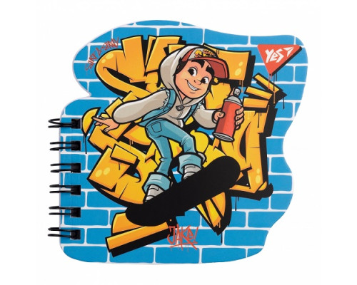 Carnet A7, 24foi, spiră, figurat "Subsurf" YES 681819 (30/60) Carnet A7, 24foi, spiră, figurat "Subsurf" YES 681819 (30/60)