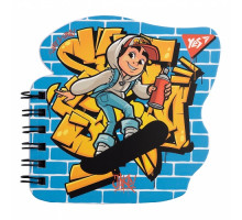 Carnet A7, 24foi, spiră, figurat "Subsurf" YES 681819 (30/60)