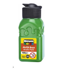 Vopsea acrilica 100ml verde NC-2013 (6/72)