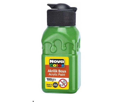 Vopsea acrilica 100ml verde NC-2013 (6/72) Vopsea acrilica 100ml verde NC-2013 (6/72)