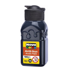 Vopsea acrilica 100ml negru NC-2015