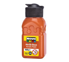 Краска акриловая 100мл оранжевая NC-2017 (6/72)