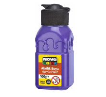 Vopsea acrilica 100ml violet NC-2018 (6/72)