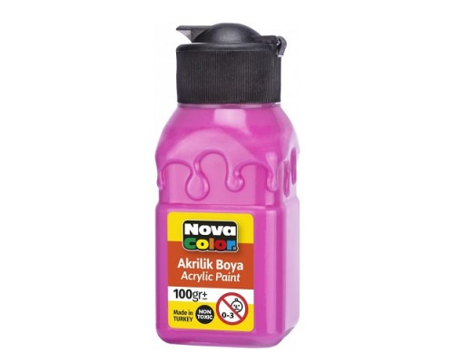 Vopsea acrilica 100ml roz NC-2019 (6/72)