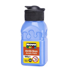 Краска акриловая 100мл голубая NC-2020 (6/72)