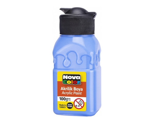 Vopsea acrilica 100ml albastru deschis NC-2020 (6/72) Vopsea acrilica 100ml albastru deschis NC-2020 (6/72)