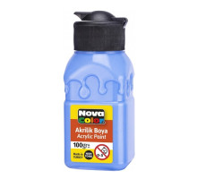 Vopsea acrilica 100ml albastru deschis NC-2020 (6/72)