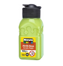 Vopsea acrilica 100ml verde deschis NC-2021 (6/72)