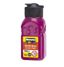 Vopsea acrilica 100ml magenta NC-2024 (6/72)