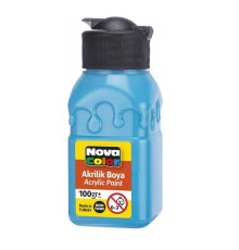 Vopsea acrilica 100ml turcoaz NC-2025 (6/72)