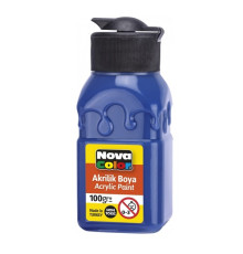 Vopsea acrilica 100ml albastru închis NC-2026 (6/72)