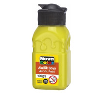 Vopsea acrilica 100ml galben lămâie NC-2032 (6/72)