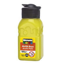 Vopsea acrilica 100ml galben lămâie NC-2032 (6/72)