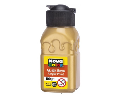Vopsea acrilica 100ml aurie NC-2035 (6/72) Vopsea acrilica 100ml aurie NC-2035 (6/72)
