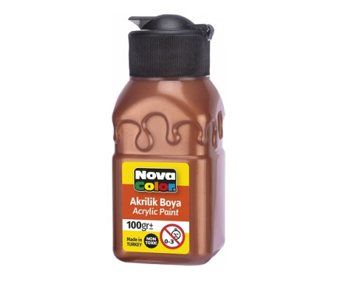 Vopsea acrilica 100ml cupru NC-2037 (6/72) Vopsea acrilica 100ml cupru NC-2037 (6/72)