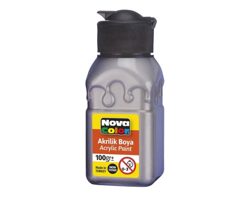Vopsea acrilica 100ml gri NC-2038 (6/72)