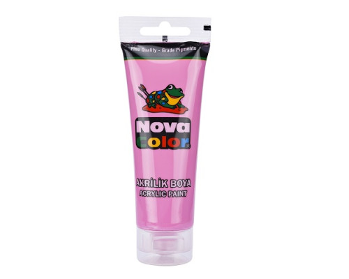 Vopsea acrilica in tub 75 gr. roz NC-2210 (6/72)