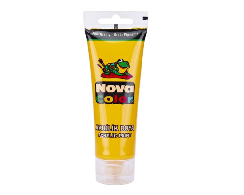Vopsea acrilica in tub 75 gr. sunny yellow NC-2213 (6/72)