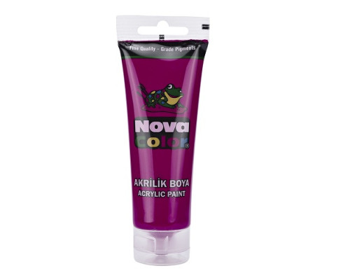 Vopsea acrilica in tub 75 gr.magenta NC-2215 (6/72)