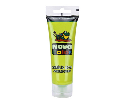 Vopsea acrilica in tub 75 gr. averde fistic NC-2218 (6/72)