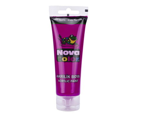 Vopsea acrilica in tub 75 gr. fucsia NC-2220 (6/72)