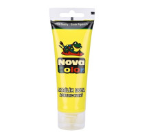 Vopsea acrilica in tub 75 gr. galben lămâie NC-2223 (6/72)