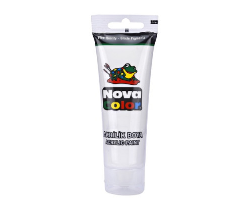 Vopsea acrilica in tub 75 gr. титановый белый NC-2224 (6/72) Vopsea acrilica in tub 75 gr. титановый белый NC-2224 (6/72)