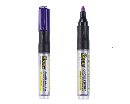 Marker acrilic violet BR-4018 (12/864) Marker acrilic violet BR-4018 (12/864)