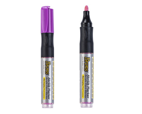 Marker acrilic roz BR-4019 (12/864)