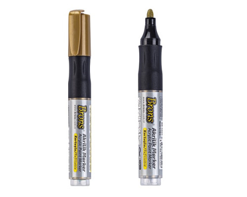 Marker acrilic auriu BR-4020 (12/864) Marker acrilic auriu BR-4020 (12/864)