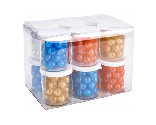 Set margele din plastic, sidef 30 buc container BR-693 (12/576) Set margele din plastic, sidef 30 buc container BR-693 (12/576)