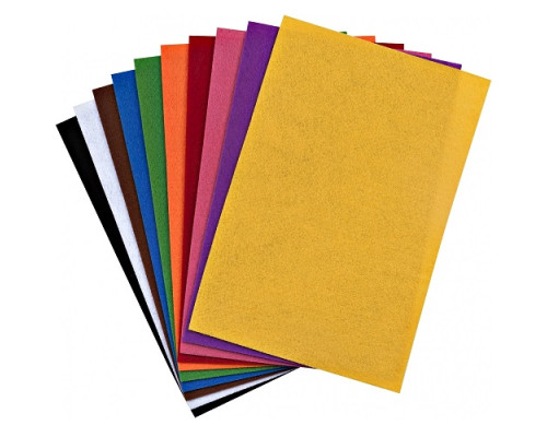 Set Fetru 20x30cm 10 culori BR-4200 (48)