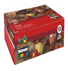 Краски гуашевые 12 цв., 30ml NOVA COLOR NC-461 (24)