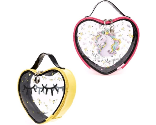 Geanta pentru copii, plastic transparent, 21*22*7cm, VK-0089 (6/96)