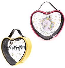 Сумочка детская, прозрачный пластик, 21*22*7см, VK-0089 (6/96)