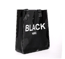 Сумка Shopper черный пластик 27*33*10см VK-0088 (35)