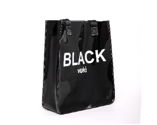 Jeanta Shopper plastic negru 27*33*10cm VK-0088 (35)