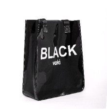 Jeanta Shopper plastic negru 27*33*10cm VK-0088 (35)