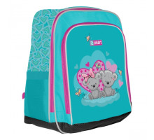 Rucsac scolar SMART H-55 "Friends", turcoaz 558022