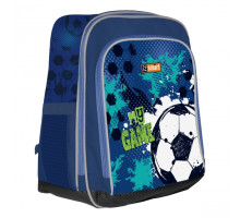 Rucsac școlar SMART H-55 "My Game", albastru 558021