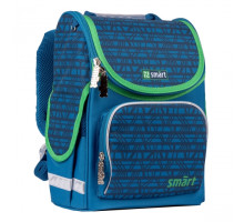 Рюкзак школьный каркасный SMART PG-11 "Megapoliss", синий 556343