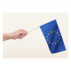 Drapel textil mic, Uniunea Europeana 14x20cm, 110g/m2, poliester