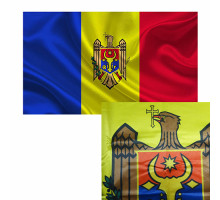 094490 Флаг Молдова 100x200см (полиэстер)